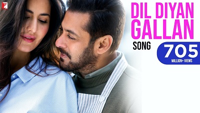 Dil Diyan Gallan Chords Ek Tha Tiger